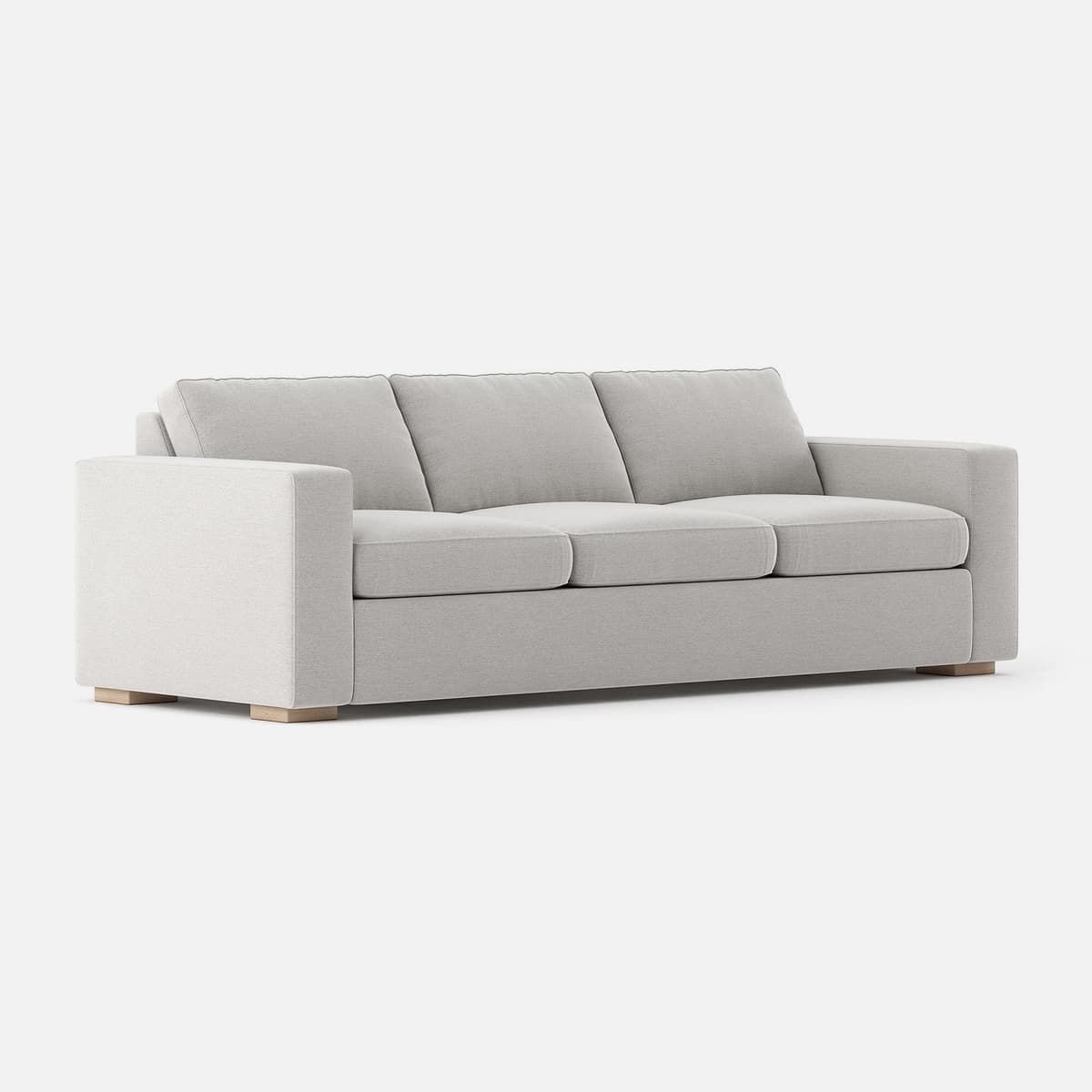 Glozin II Sofa in Latex—Gray