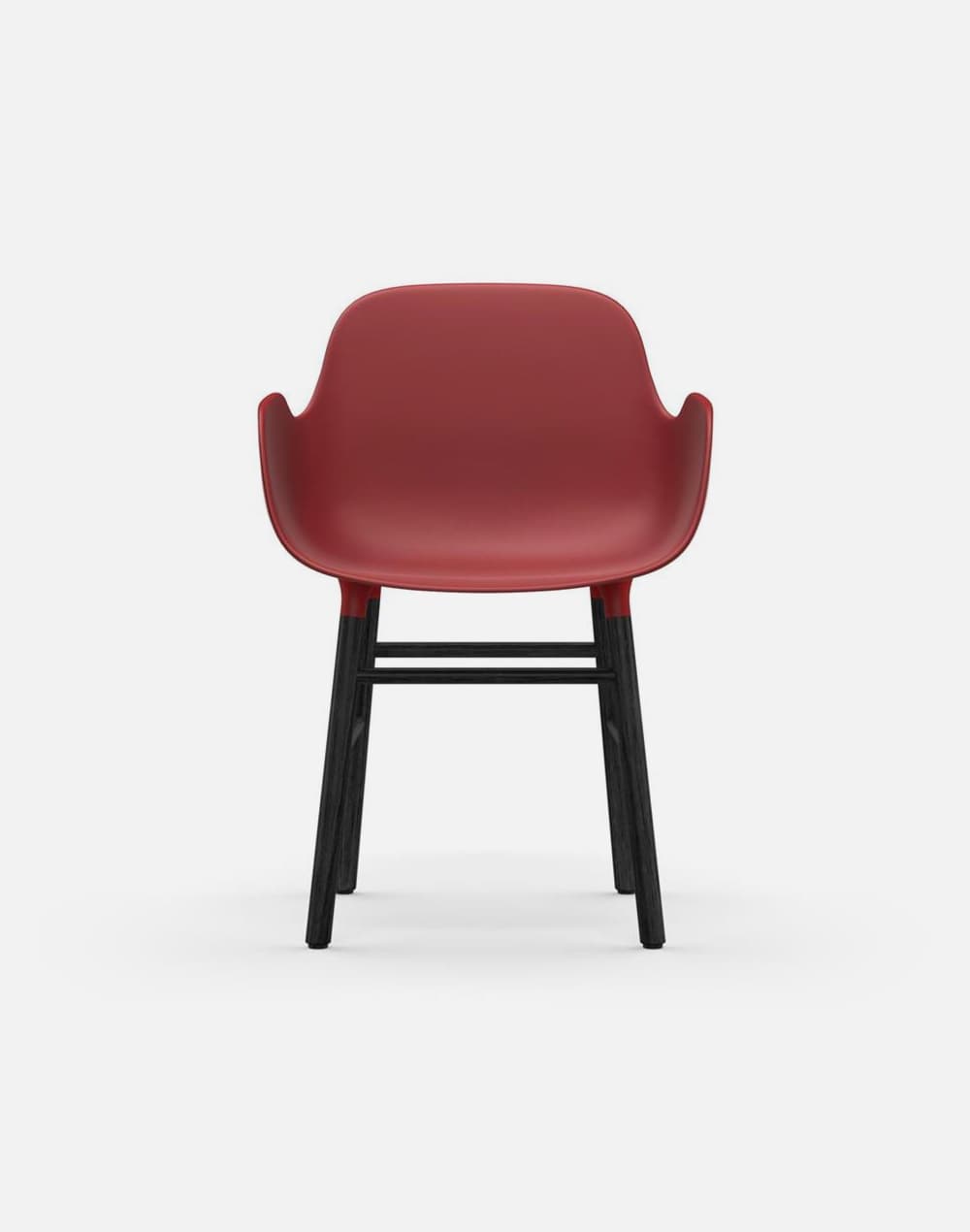Glozin II Form Armchair Black