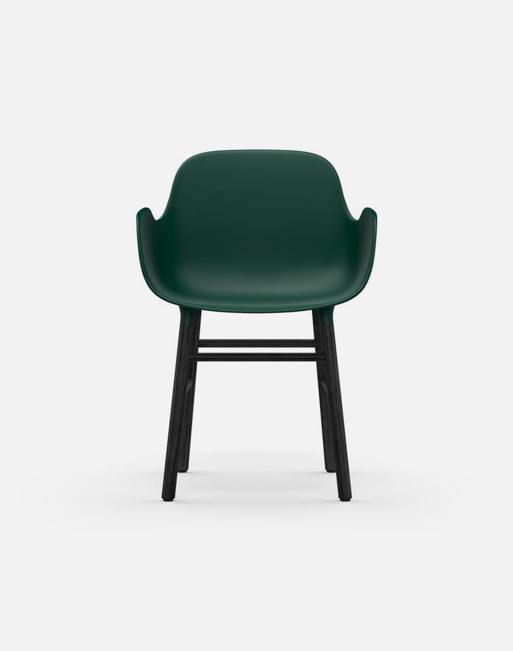 Glozin II Form Armchair Black