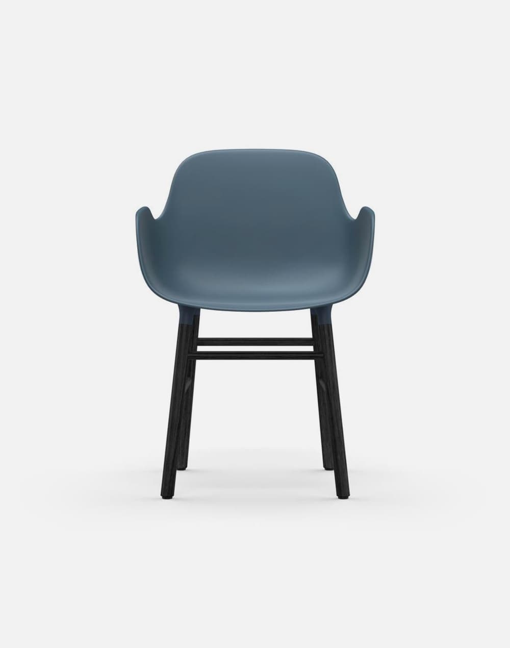 Glozin II Form Armchair Black
