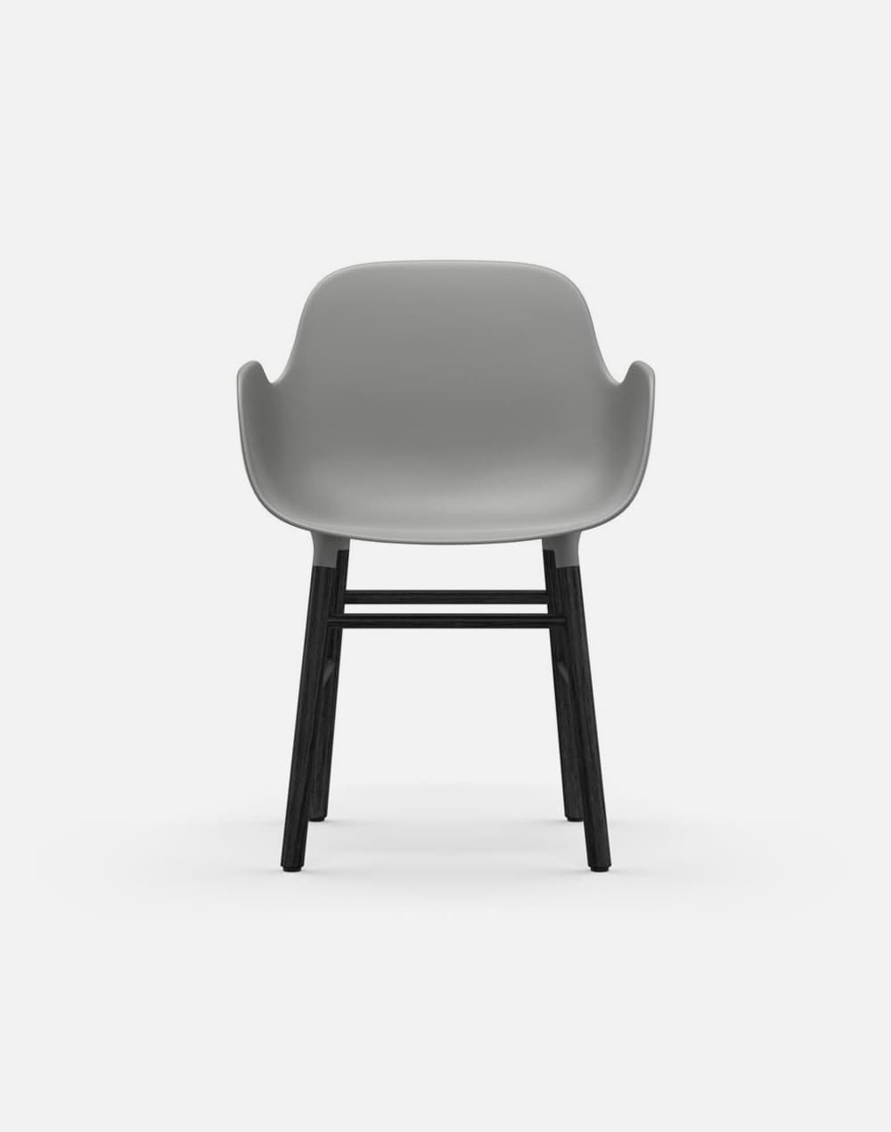 Glozin II Form Armchair Black