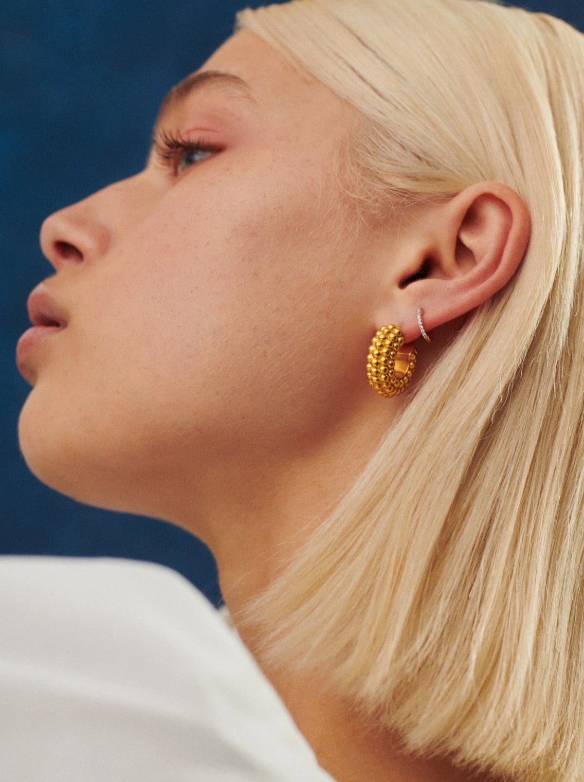 Baya Hoop Earrings—Gold Plated