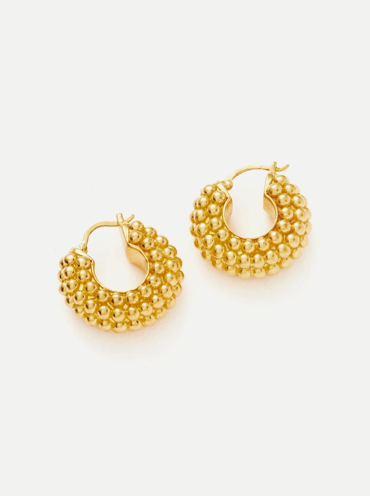 Baya Hoop Earrings—Gold Plated