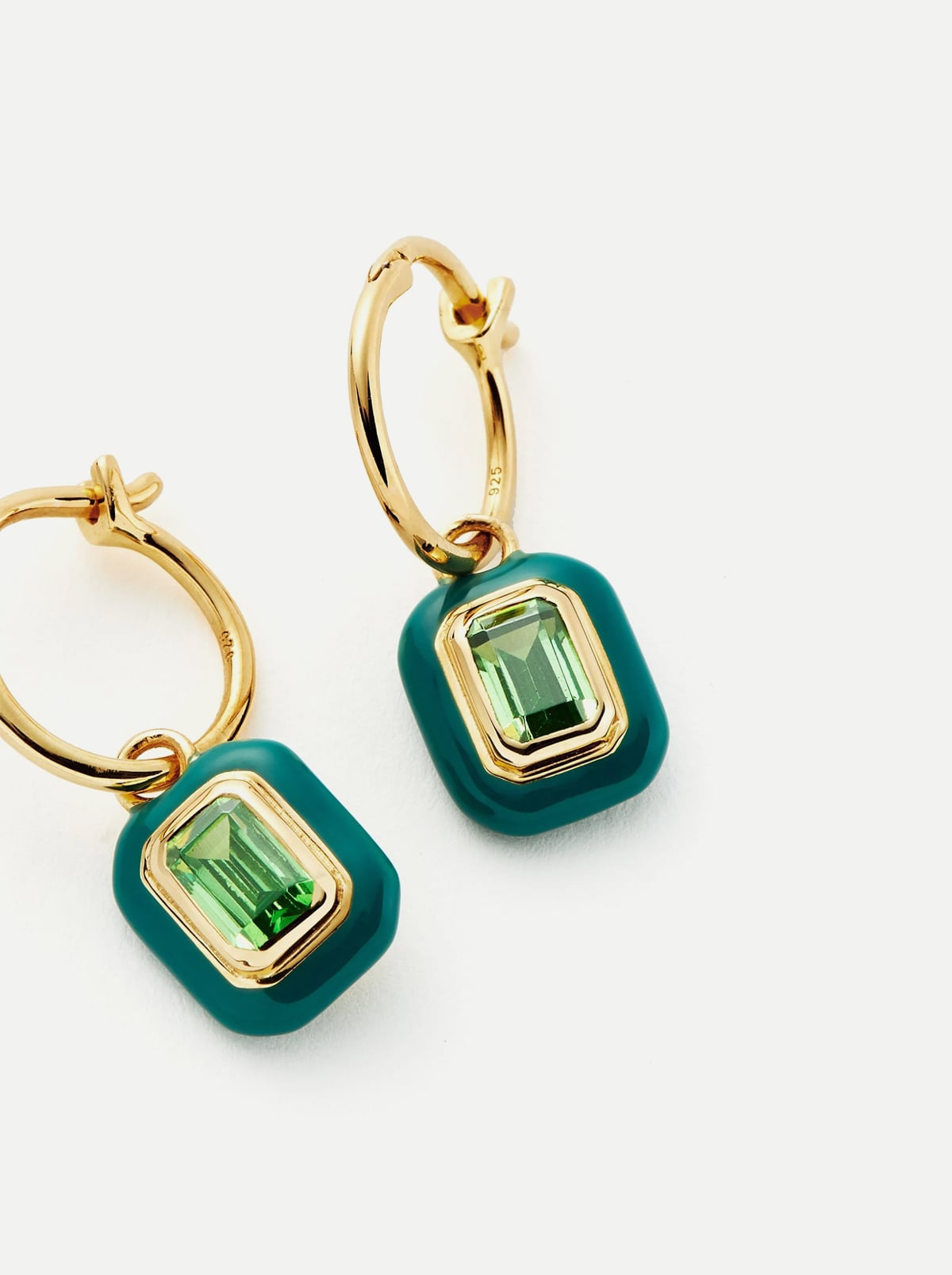 Charm Mini Hoop Earrings