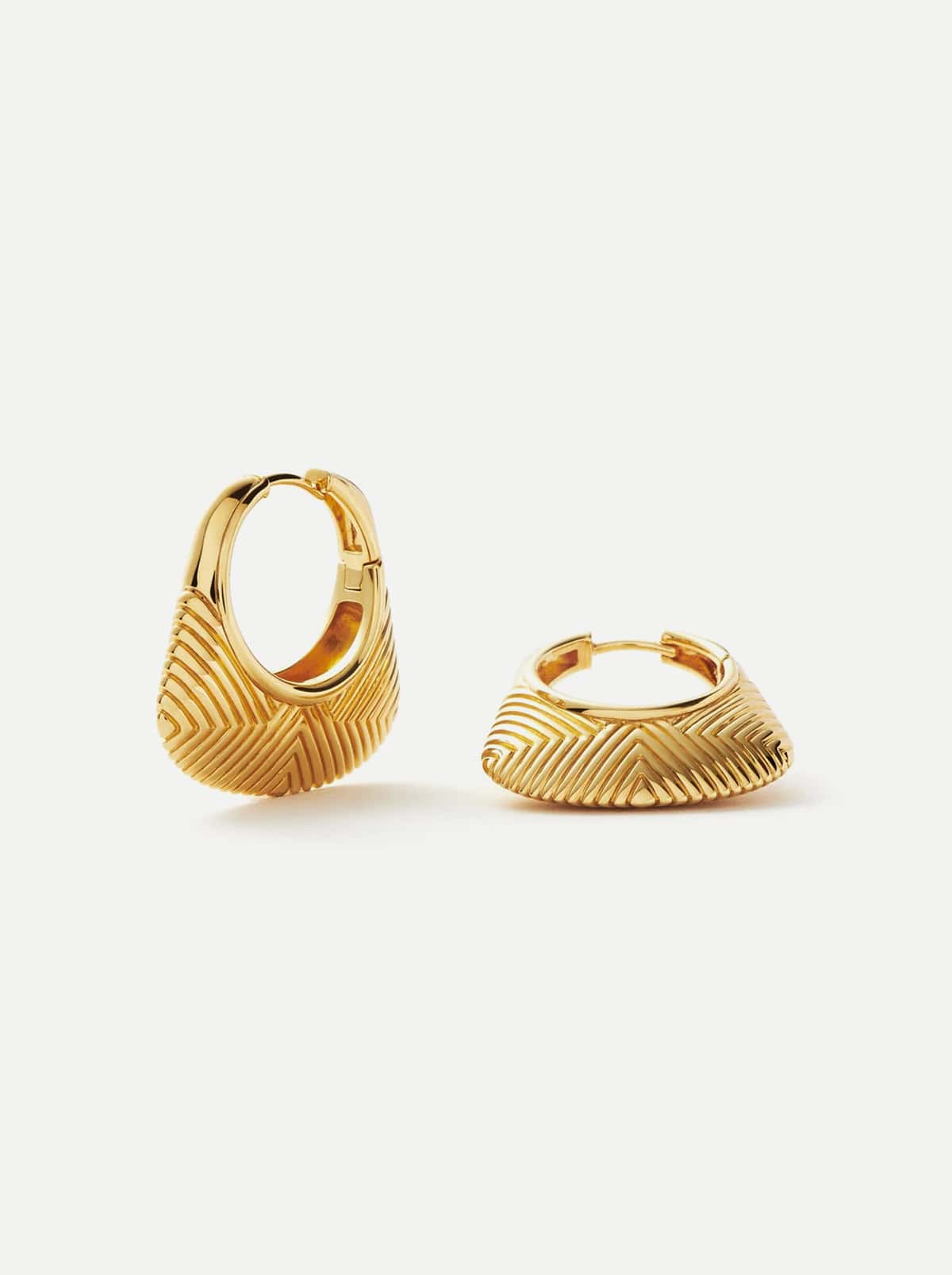 Hera Glozin Gold Hoop Earrings