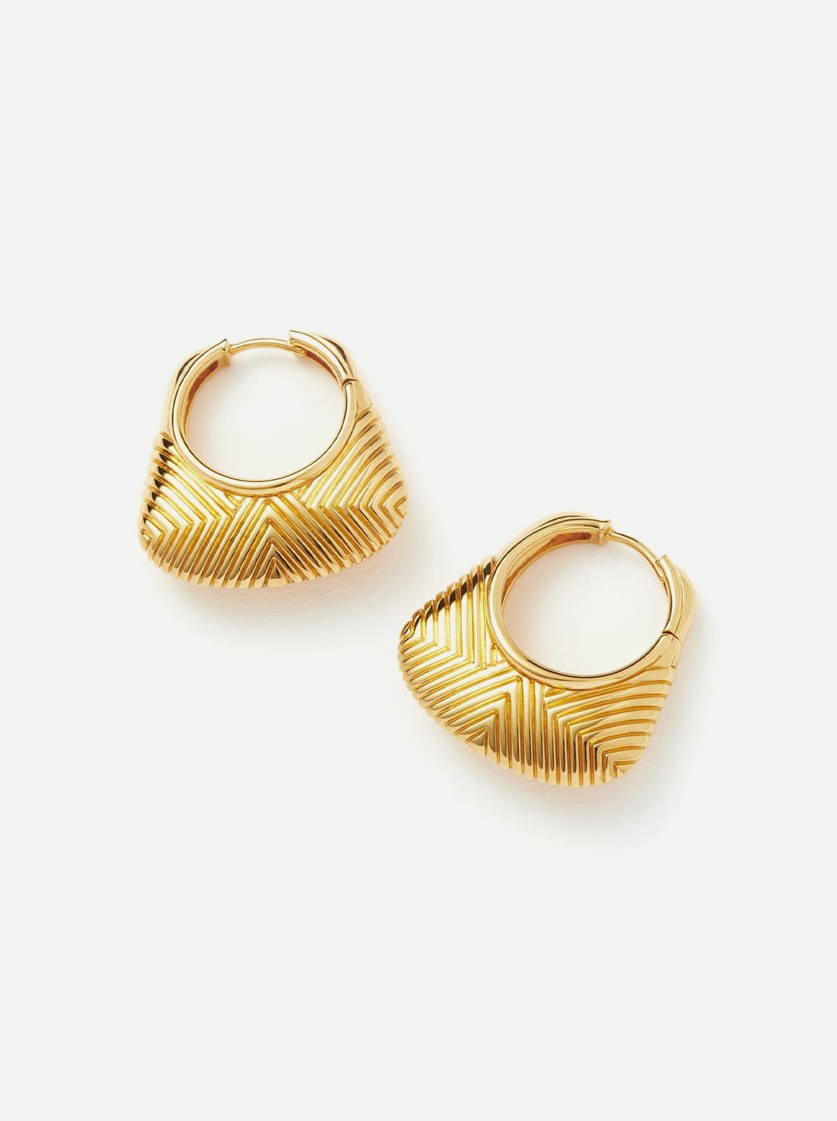 Hera Glozin Gold Hoop Earrings