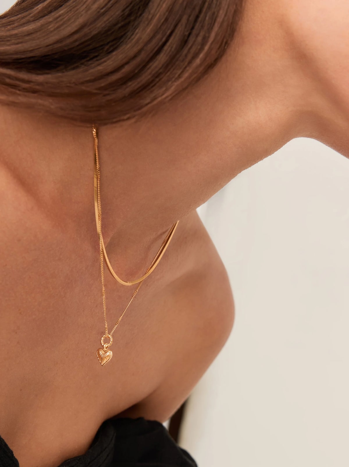 Heart Charm Pendant Necklace