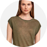 Short Sleeve Round Neck Sweater