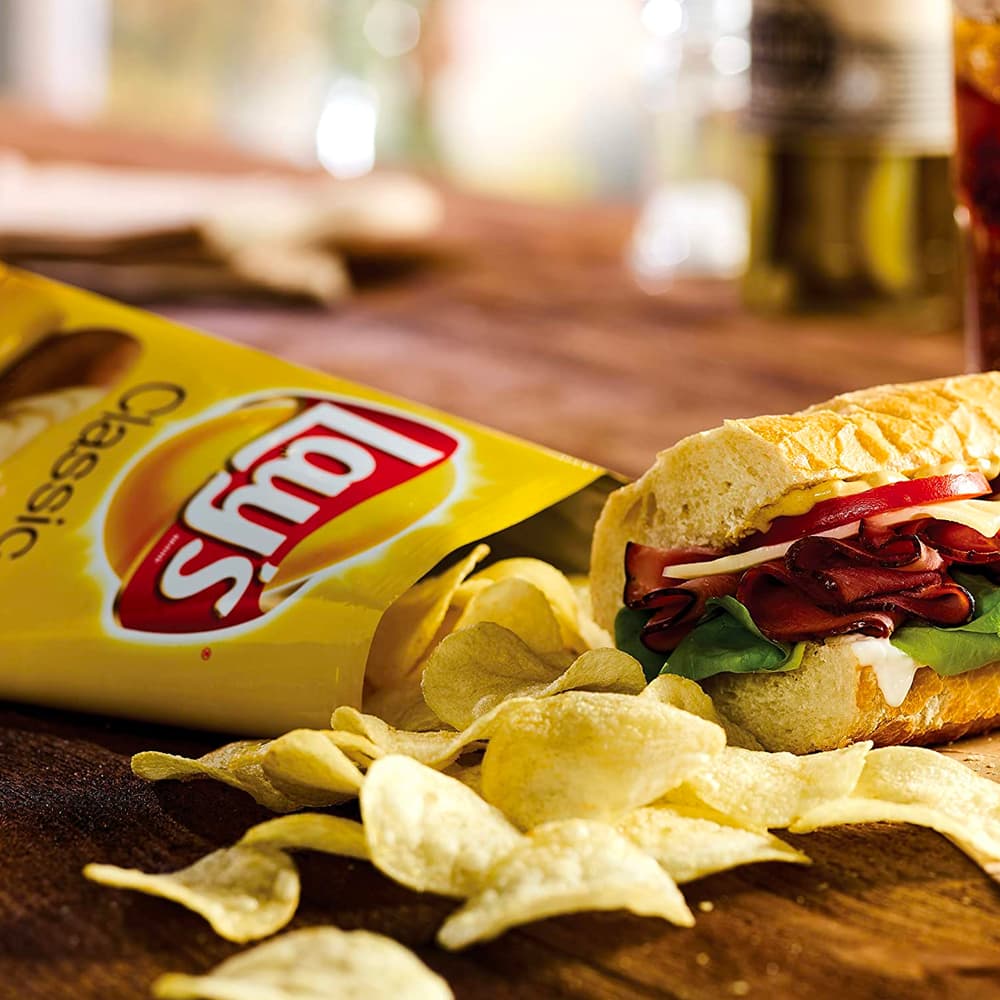 Lay's Classic Potato Chips Bags [Pack of 3]