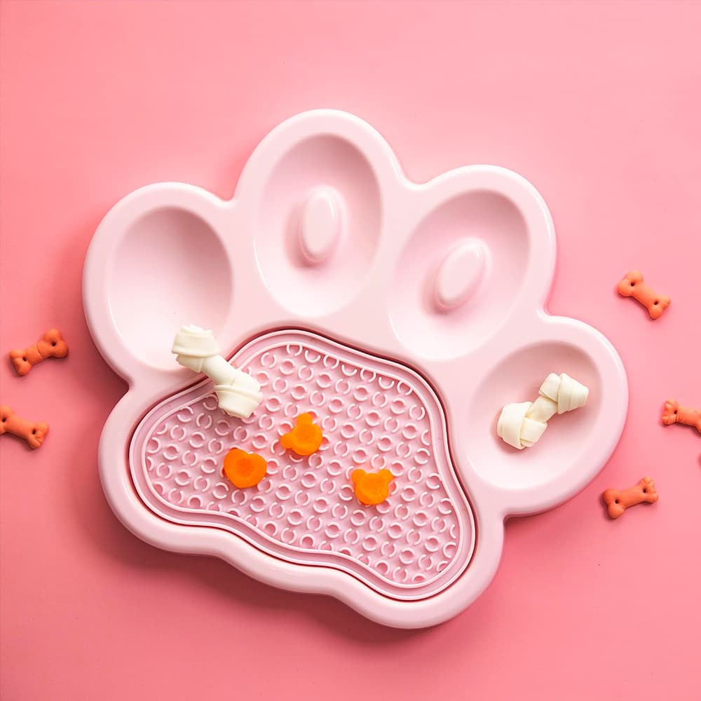 Pet 2-in-1 Slow Feeder Interactive Bowl