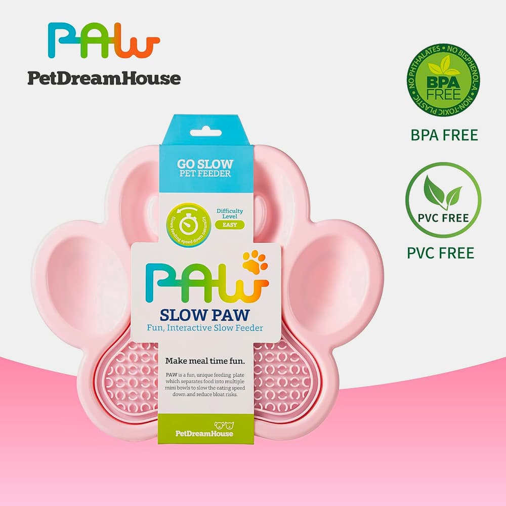 Pet 2-in-1 Slow Feeder Interactive Bowl