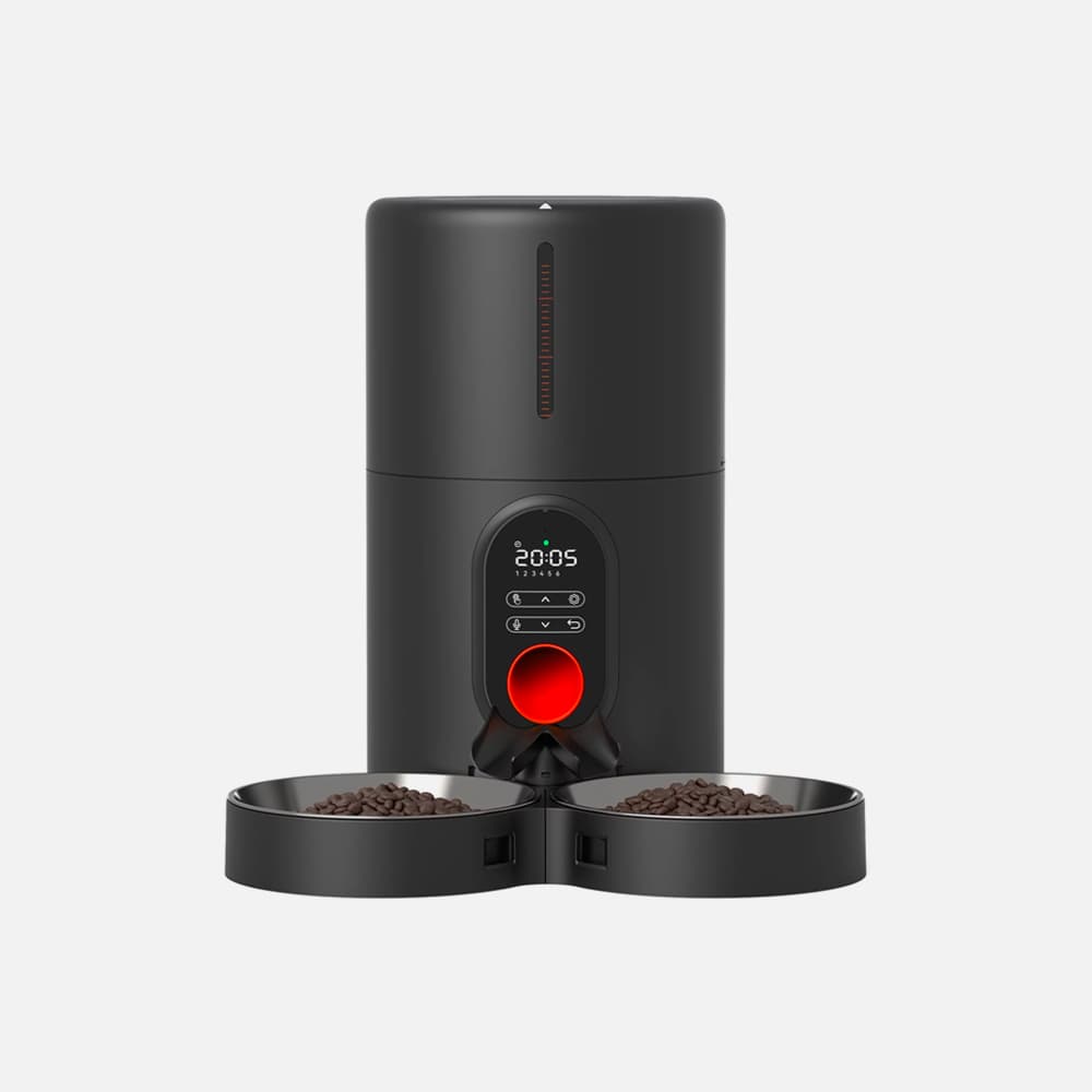 Distributeur de nourriture pour chien avec minuterie