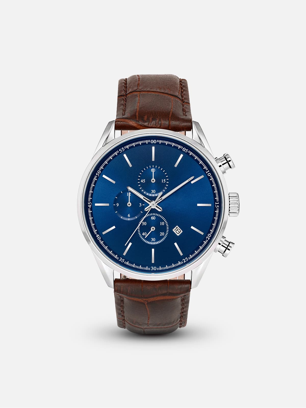 Le Chrono S200 - Bleu/Cuir