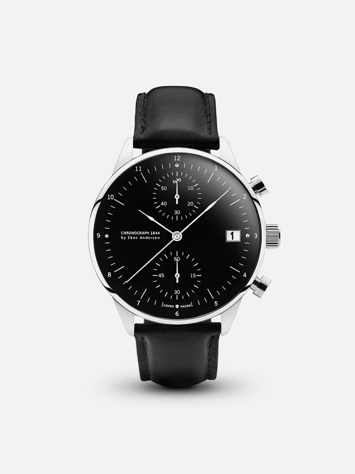 Chronographe 1840 - Acier/Noir