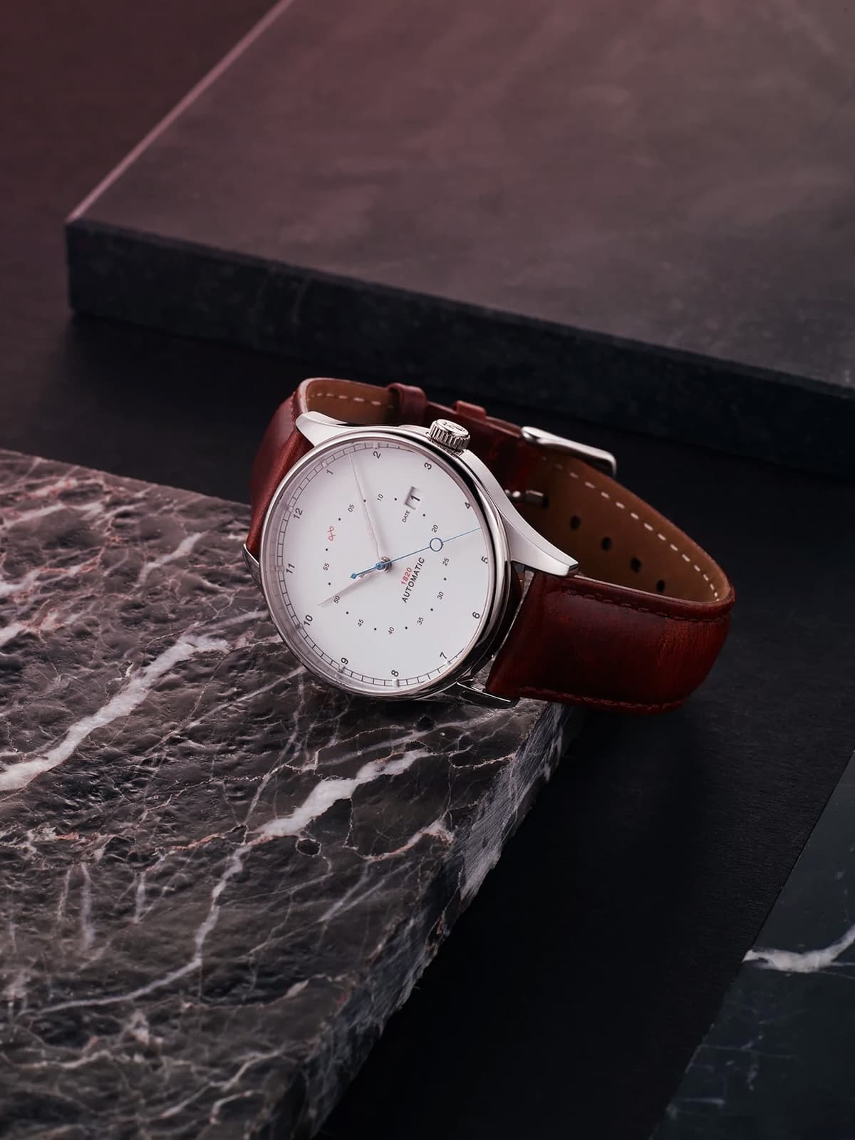 Vintage 1940 - Acier/Bleu nuit