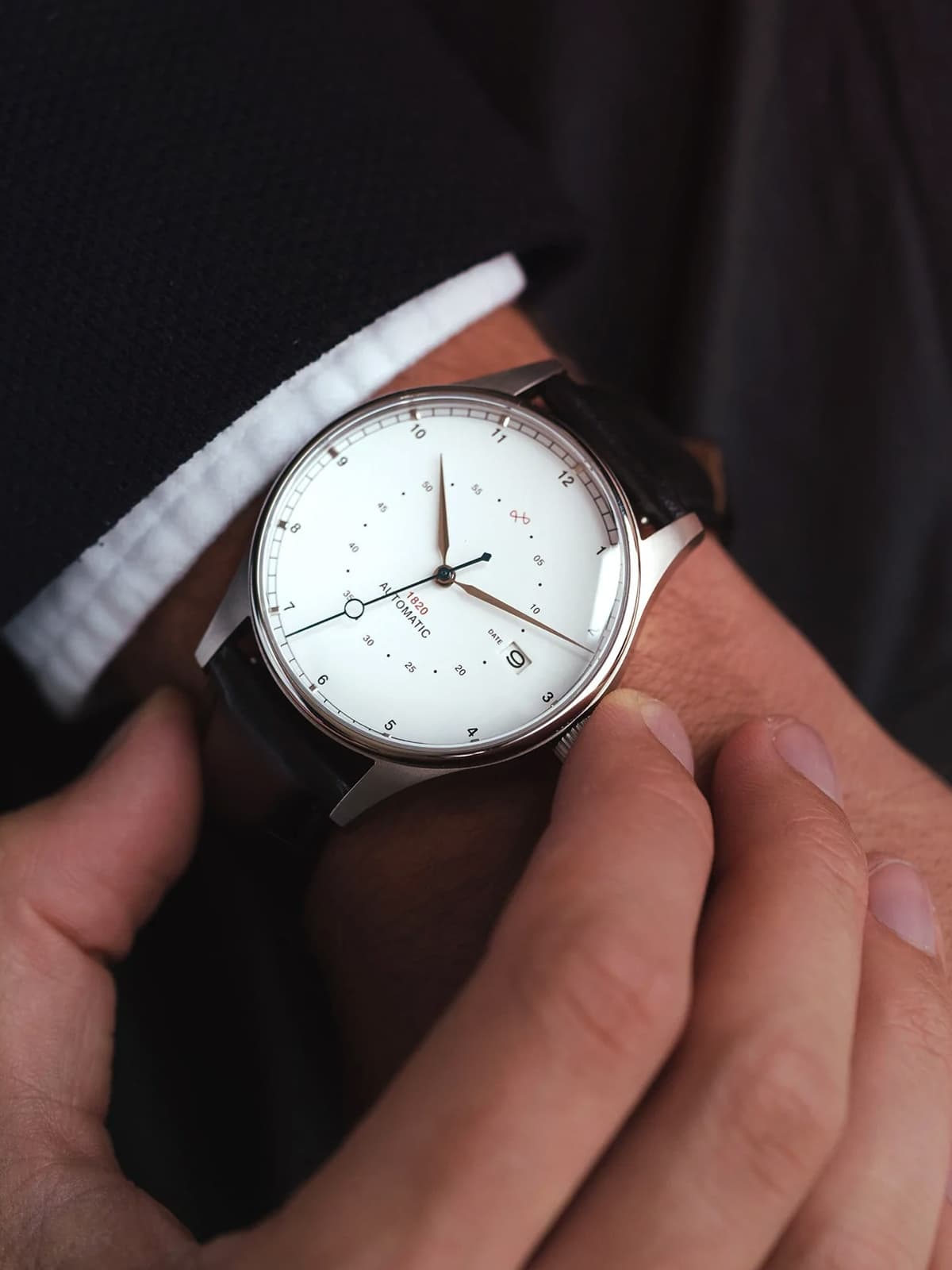 Vintage 1940 - Acier/Bleu nuit
